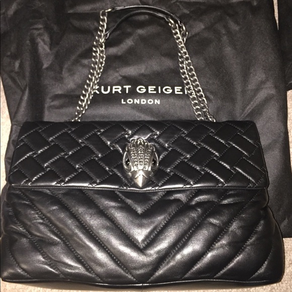 kurt geiger black handbag